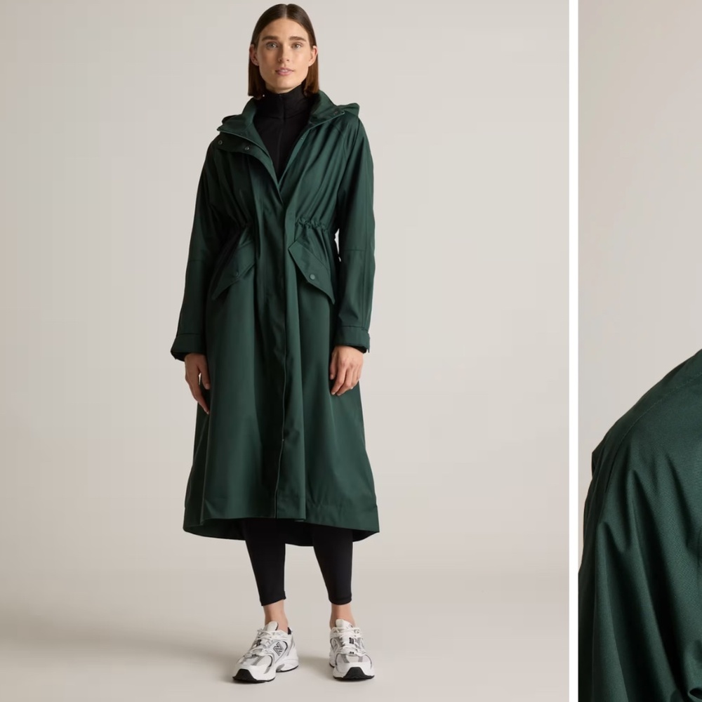 Quince Weatherproof Rain Trench Coat